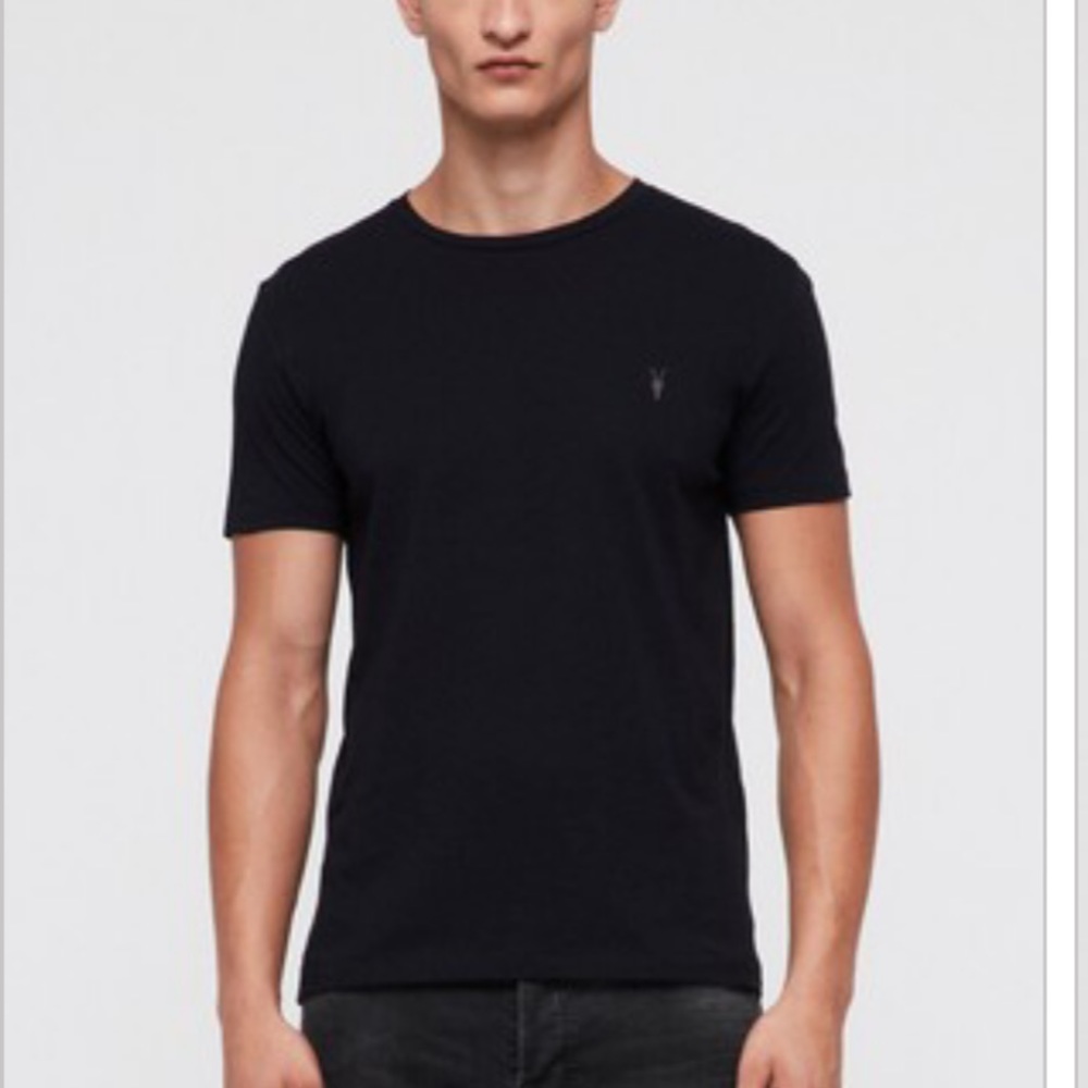All Saints• Men’s Black Tee